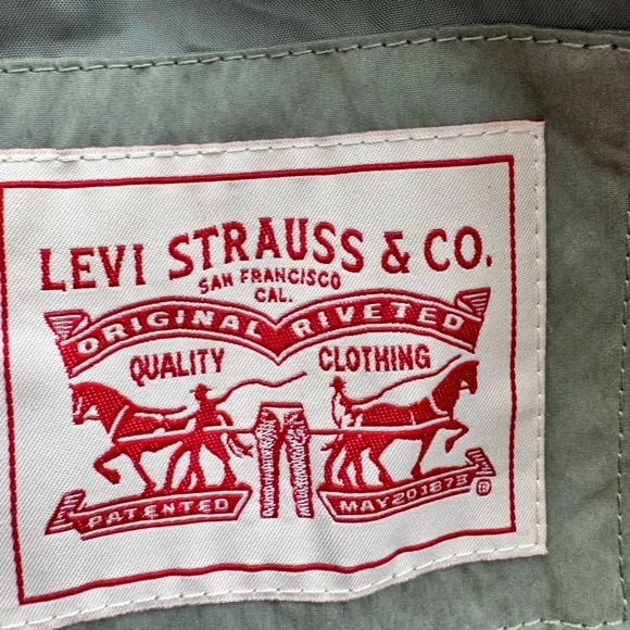 Levi's Women's Plus Size
Green Cinch Waist Hooded Jacket Size 4X - Picture 8 of 12